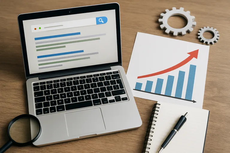 Hoog in zoekmachines door slimme SEO, waardevolle content en technische optimalisatie